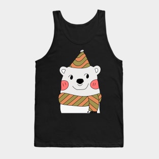 Cute Little Polar Bear Tank Top